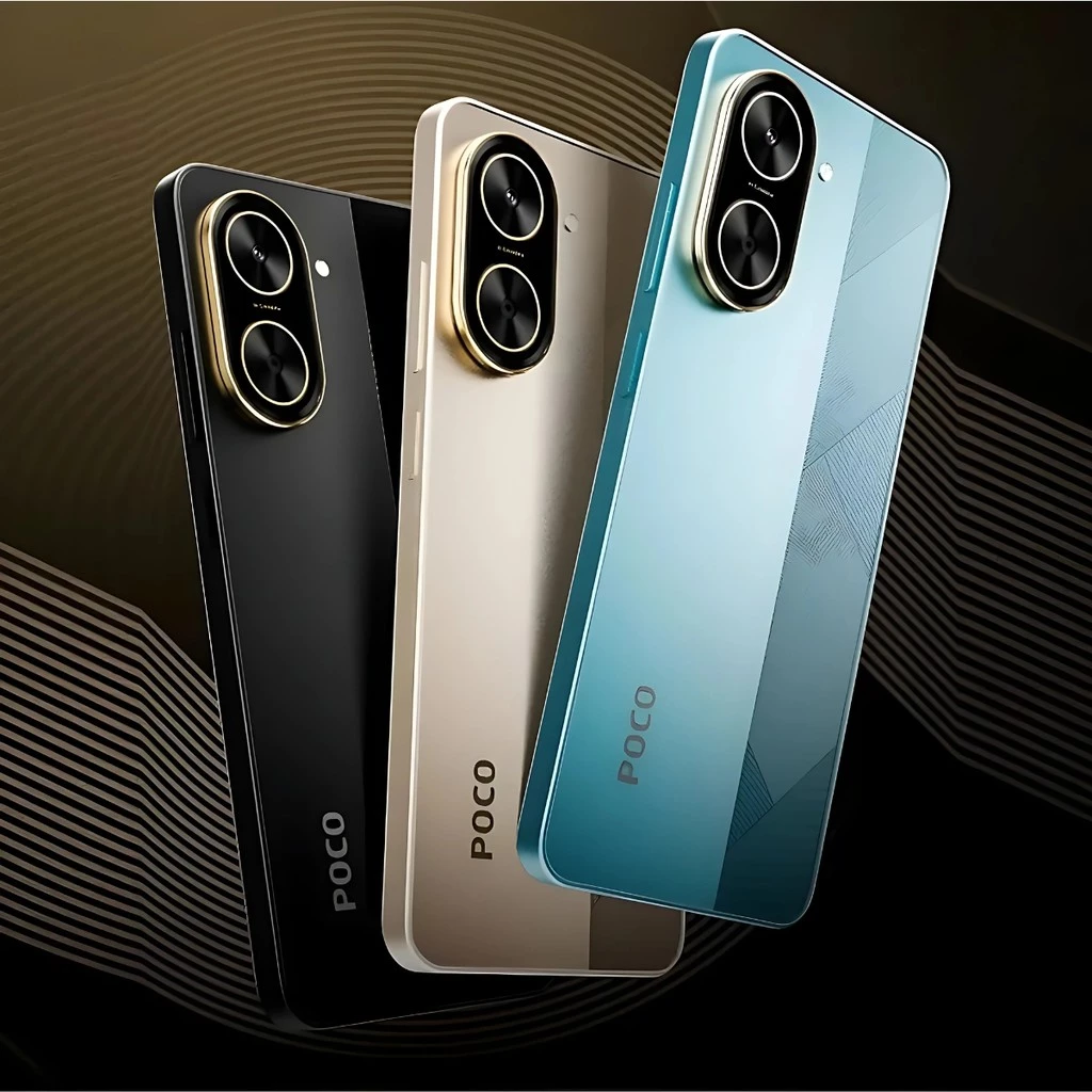 Smartphone Xiaomi POCO C71 4G - 4GB RAM | 4GB Virtual | 128GB | Tela 6,88" HD+ | Preto - Imagem 3