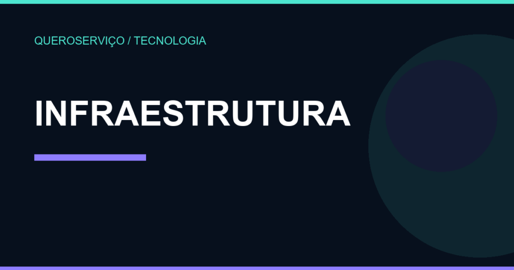 Imagem destaque sobre hospedagem e infraestrutura