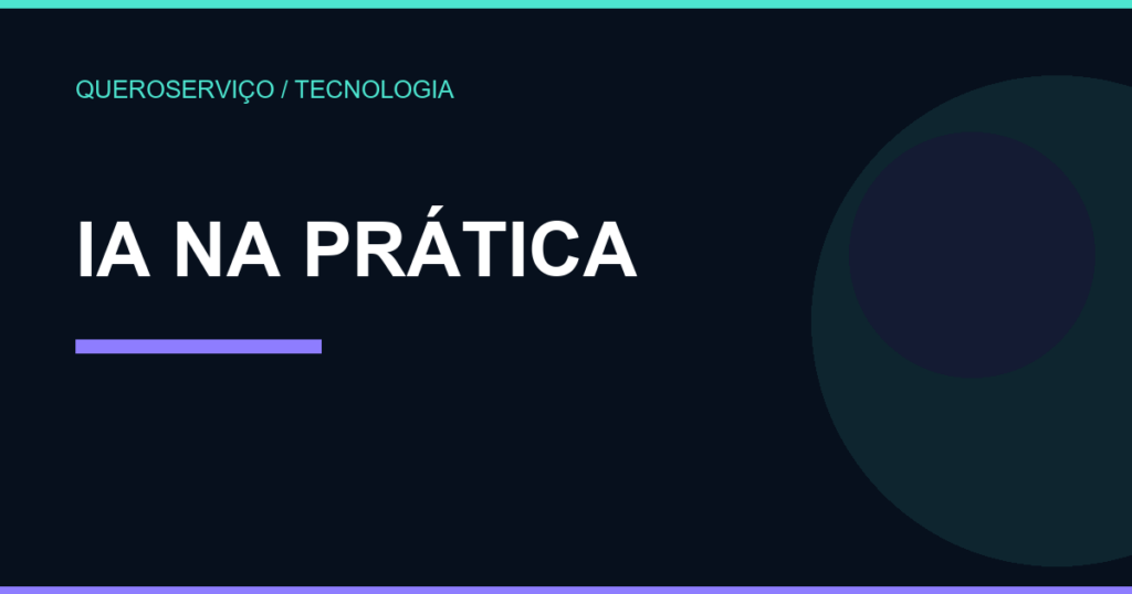 Imagem destaque sobre inteligência artificial para pequenas empresas